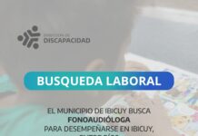 Dirección de Discapacidad de la Municipalidad de Ibicuy busca fonoaudióloga